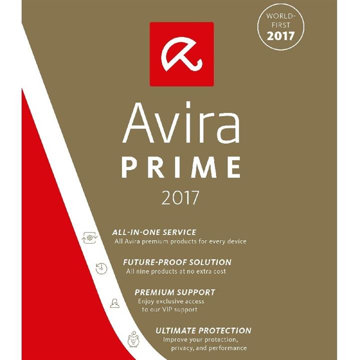 آنتی‌ویروس ۵ کاربر ۱ سال Avira Prime